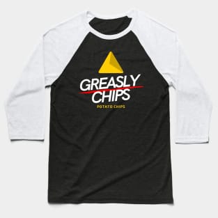 Greasly Chips Baseball T-Shirt